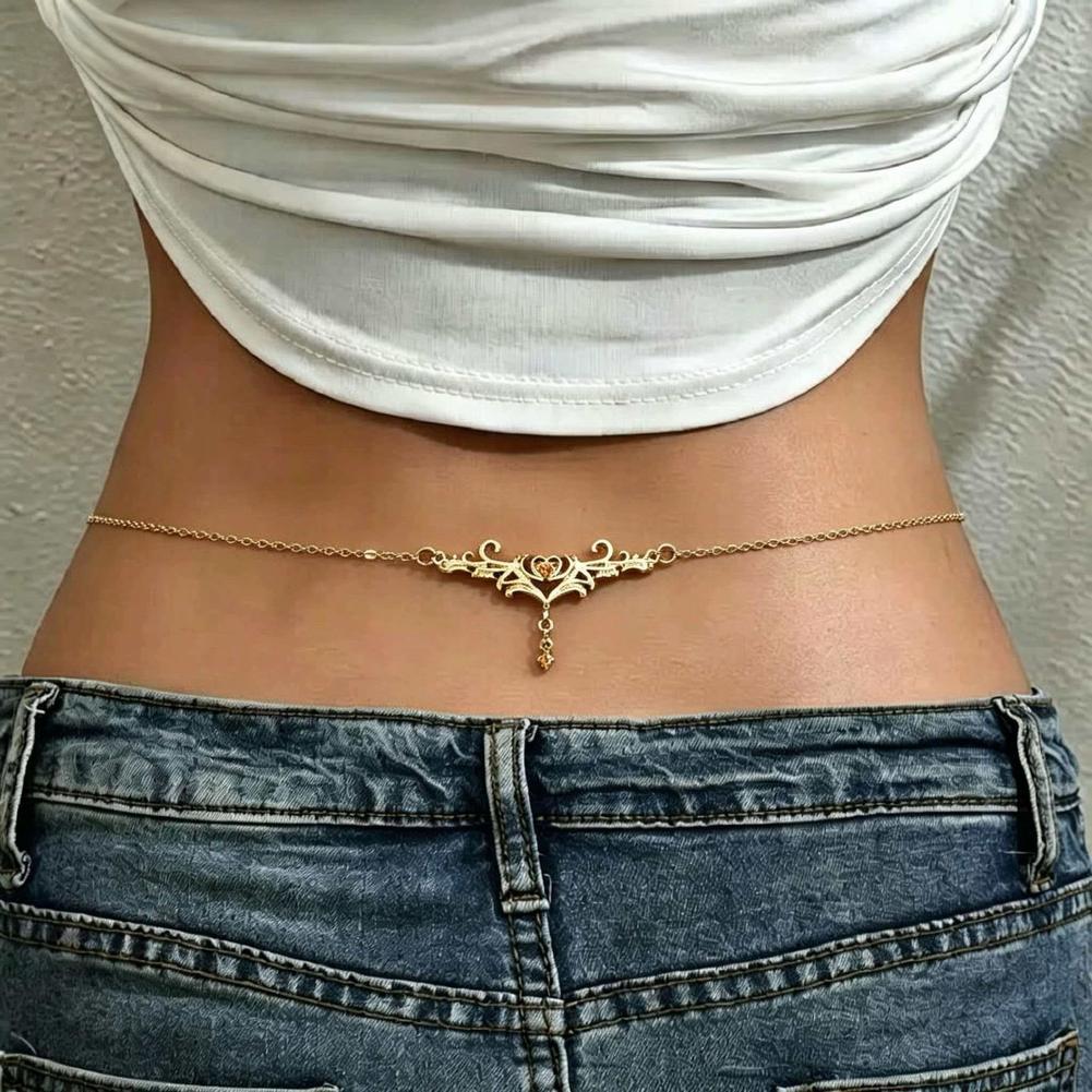 Body Jewelry Chain - 여성 패션 허리 체인 우아하고 섹시한