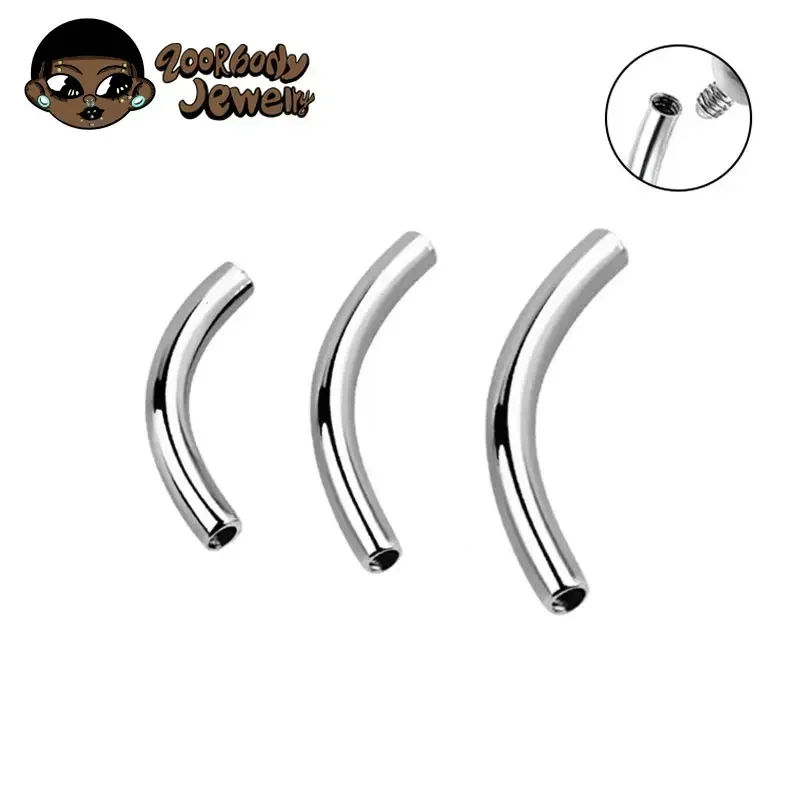Body Jewelry Dermal - 10 개/몫 ASTM F136 티타늄 내부