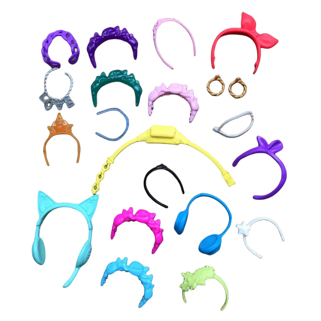 Body Jewelry Bulk - 다양한 모양의 인형 머리띠 귀걸이 목걸이