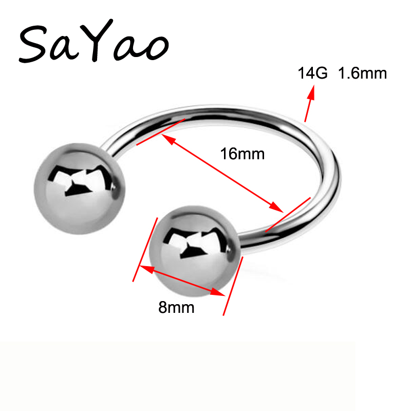 2mm 바 스테인레스 스틸 바벨 말굽 반지 눈썹 곡선  - Nipple Bar Curved 리뷰 및 가격