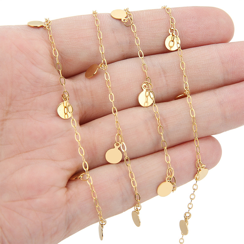 1미터 스테인리스 스틸 6mm 디스크 수제 체인 DIY - Body Jewelry Chain 리뷰 및 가격