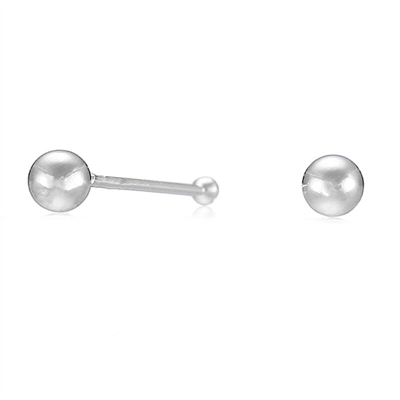 실버 주얼리 박스 코 피어싱 링 라운드 비즈 코 링 피 - Body Jewelry Jewelry Box 리뷰 및 가격