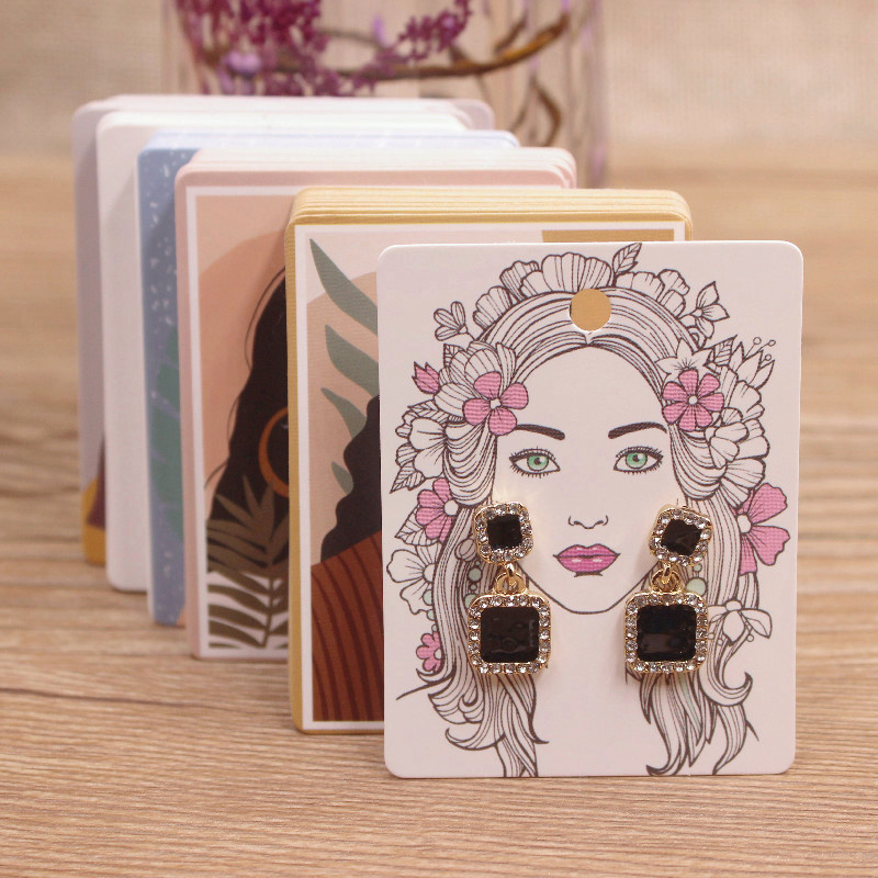 100pcs 최신 하나/두 파리 스터드 귀걸이 패키지  - Body Jewelry Display Case 리뷰 및 가격