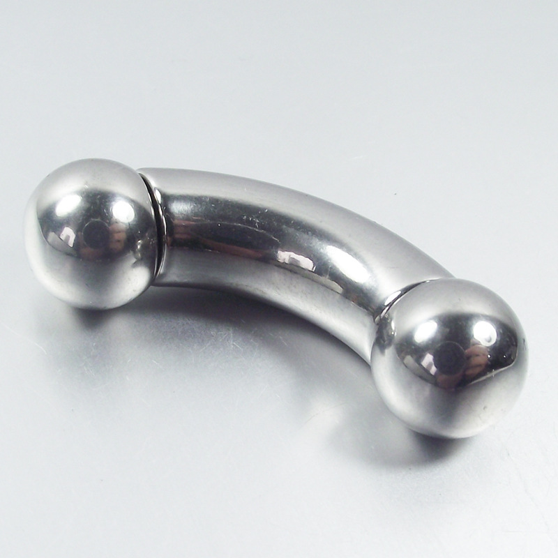 큰 사이즈 스트레이트 바벨 링, 곡선 바나나 스테인레스 - Nipple Bar Curved 리뷰 및 가격