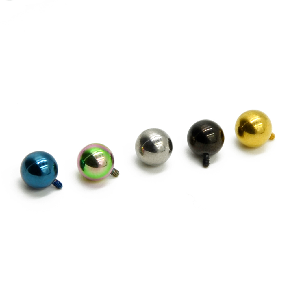 1pcs 외과 강철 마이크로 피부 피어싱 볼 마이크로  - Body Jewelry Dermal 리뷰 및 가격