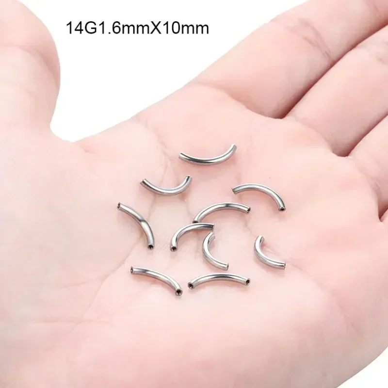 10 개/몫 ASTM F136 티타늄 내부 스레드 눈썹 - Body Jewelry Dermal 리뷰 및 가격