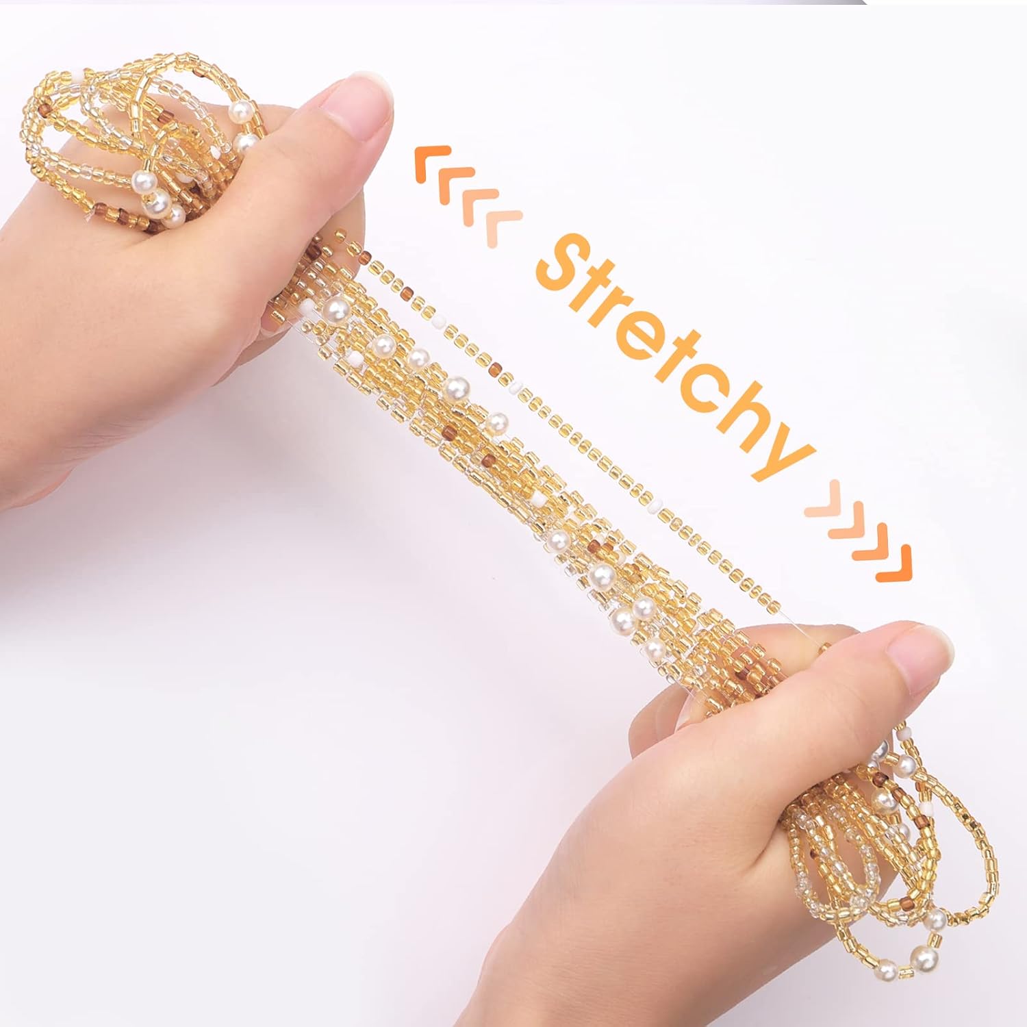 여성용 허리 비즈, 배꼽 비즈, 탄성 체인, 아프리카  - Body Jewelry For Sale 리뷰 및 가격