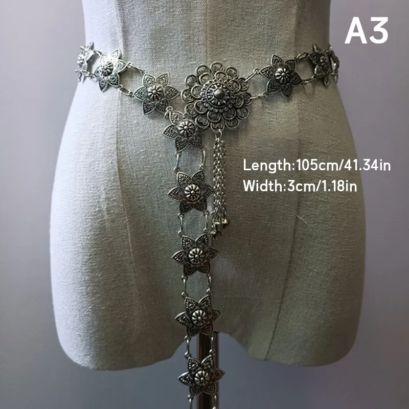 1PC 금속 태국 허리 체인 여성 태국 다이 골드 벨트 - Body Jewelry Chain 리뷰 및 가격