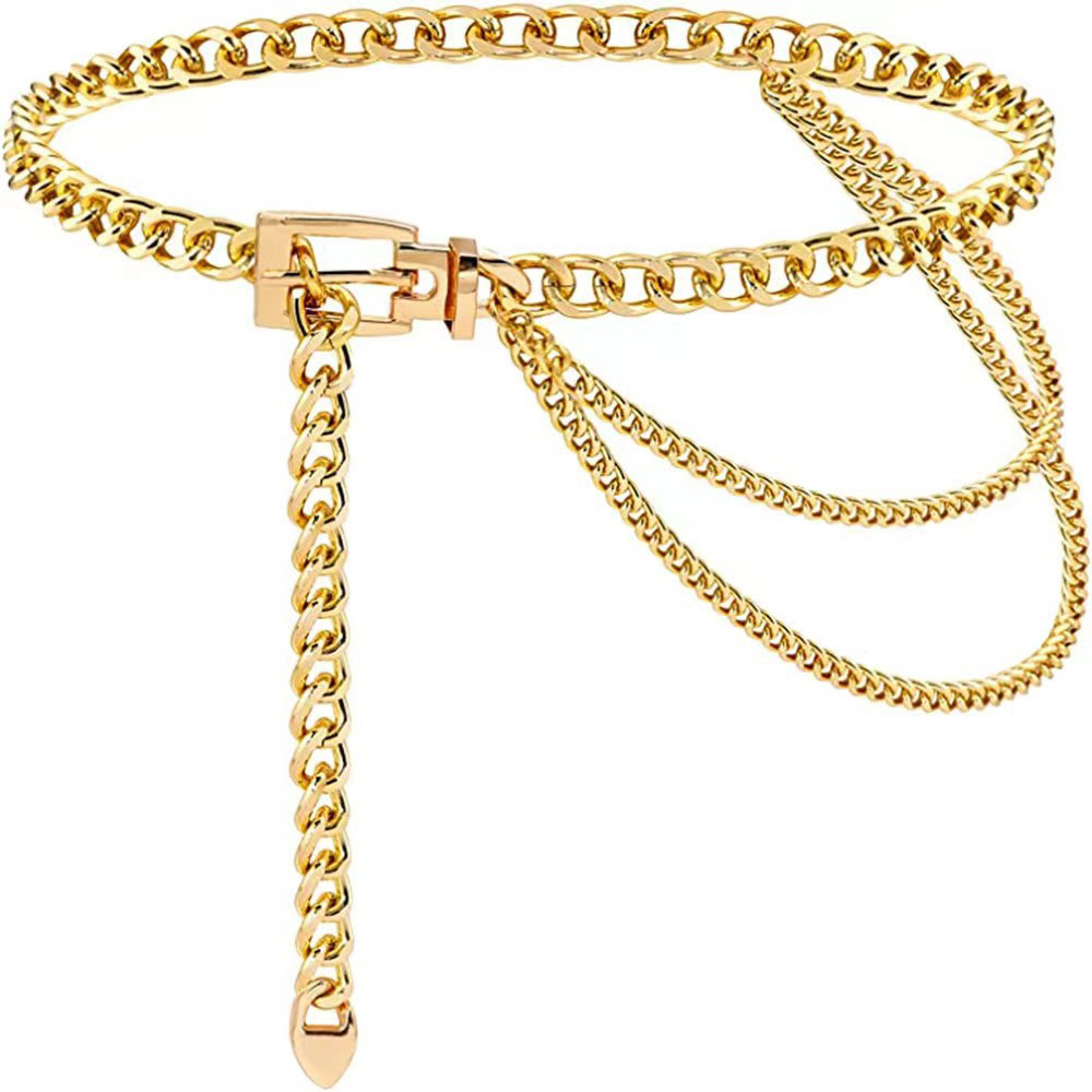 펑크 허리 체인 금속 벨트 계층화 된 바디 체인 하네스 - Body Jewelry For Sale 리뷰 및 가격
